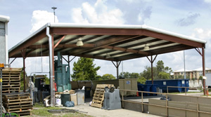 Recycling Center Shed
